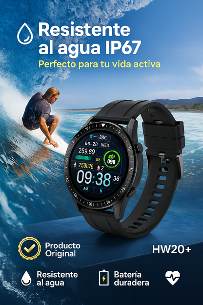 Smartwatch HW20+ | Black Friday – Envío Gratis y Últimas Unidades