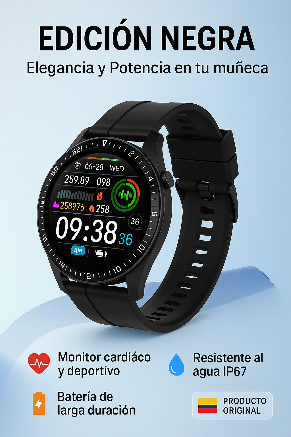 Smartwatch HW20+ | Black Friday – Envío Gratis y Últimas Unidades